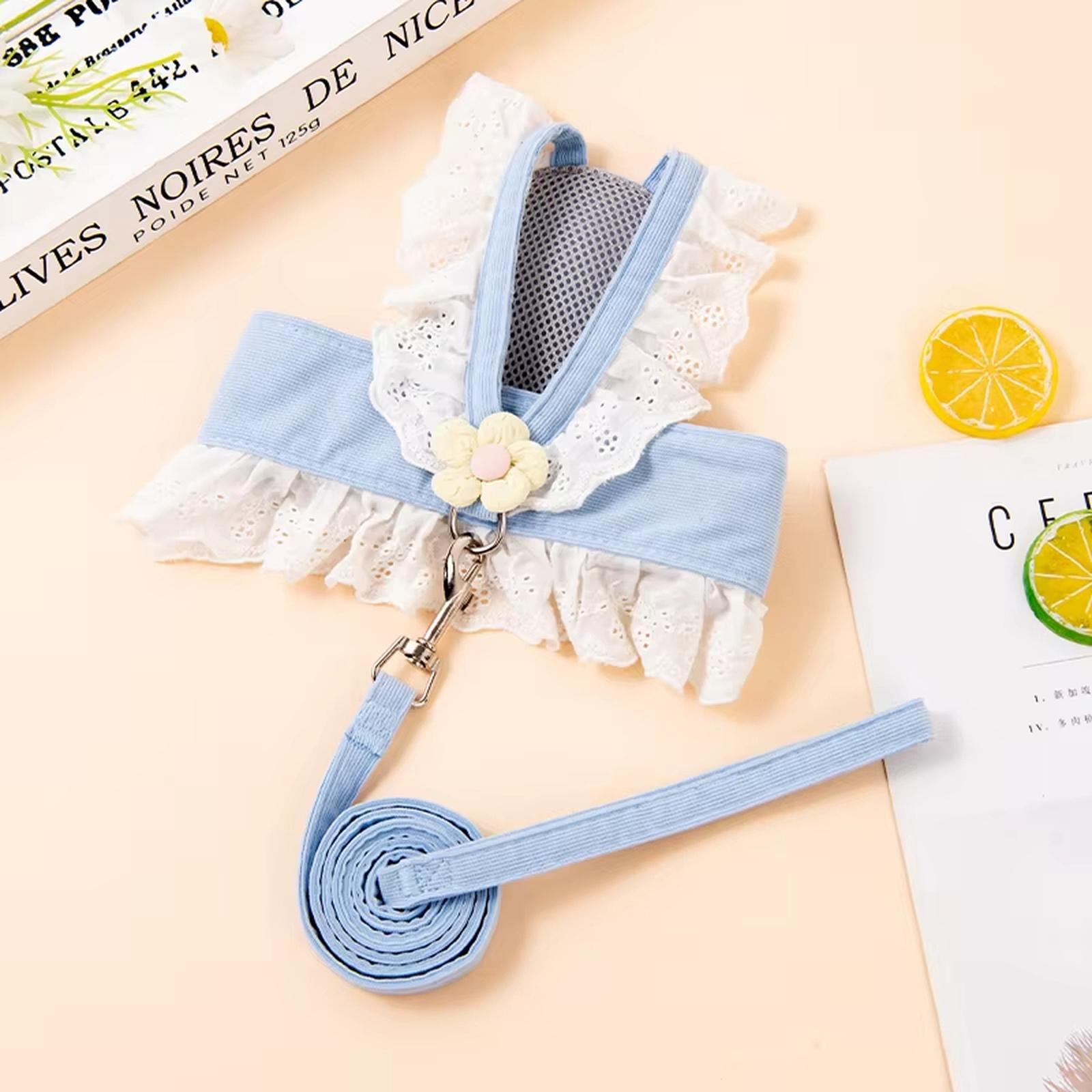 

Light Color And Dog Leash And Set – Breathable Adjustable | Medium Size Unisex Walking Accessory For Holidays And Daily Use XS