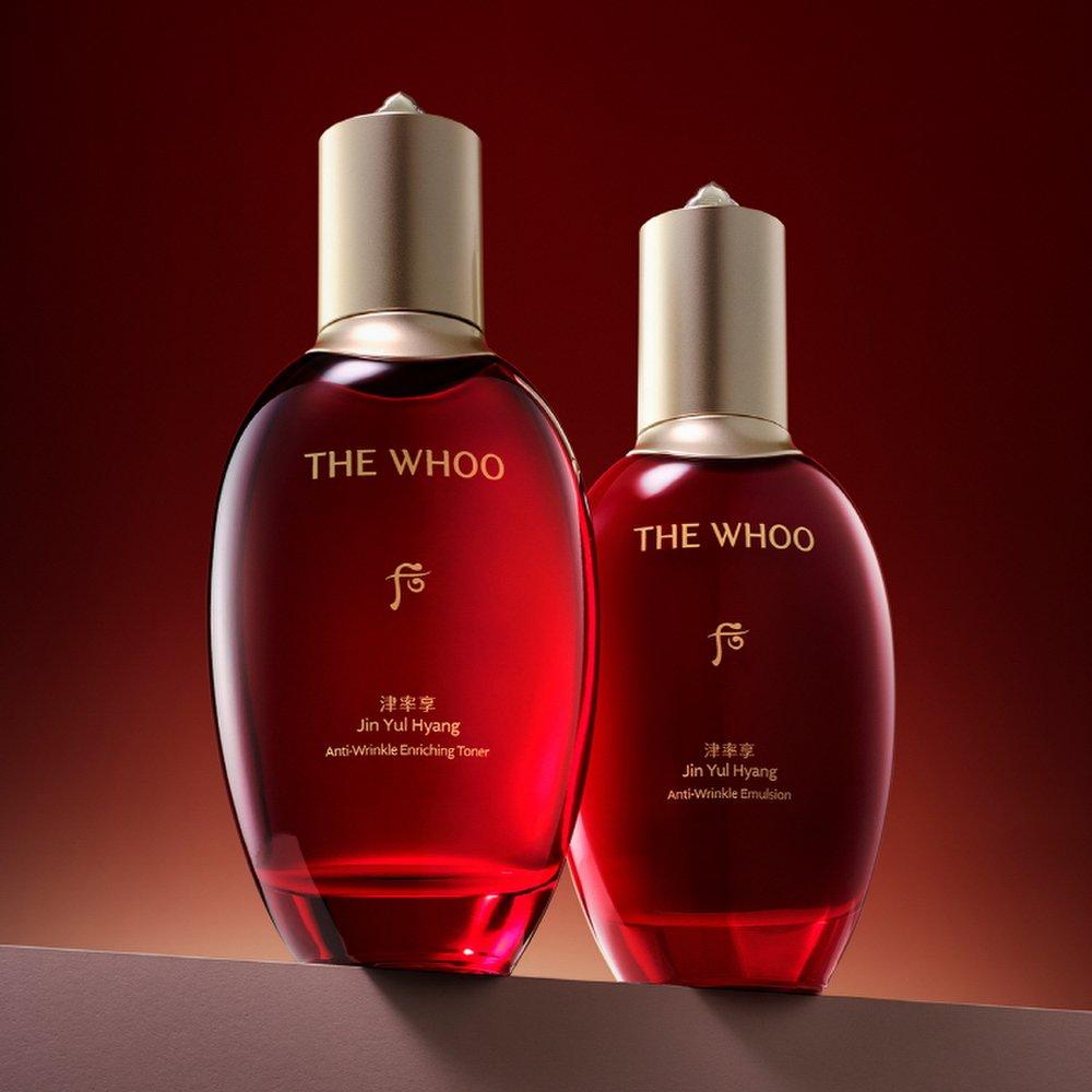 Jinyulhyang Anti-wrinkle 2-piece Set Toner 150ml / Emulsion 110ml