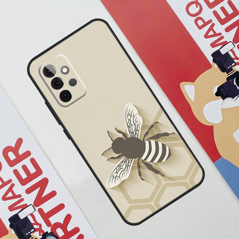 Bee Honey Case For Samsung Galaxy A53 A16 A26 A36 A56 A55 A35 A15 A52 A32 A12 A33 A13 A14 A34 A54 A17