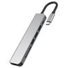 7-in-1 Type-C Portable Docking Station: Display, Charge, Screen Mirror - Aluminum Alloy