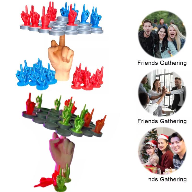 Middle Finger Interactive Toy Balance Board Desktop Game Adults Social Gathering