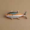 New European and American Fashion Oil Dripping Tuna Brooch Ocean Art Cartoon Corsage Women's Pin Badge