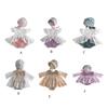 Baby Photography Props Lace Jumpsuits Bonnet Hat Newborns Photo Props Photoshoots Headwear Infant Photo Posing Outfit