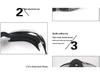 High-Definition Anti-Fog Electroplated Swimming Goggles with Silicone Straps