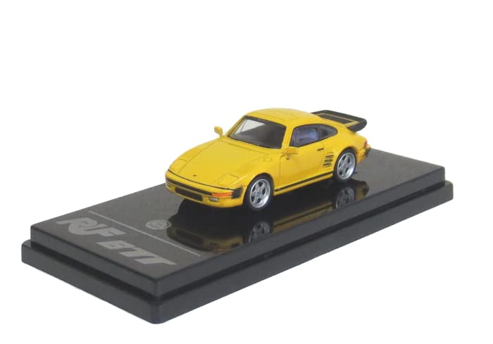 PARAGON Scale PARA64 RUF BTR Slant Nose 1986 Blossom Yellow RHD Finished Model 1/64