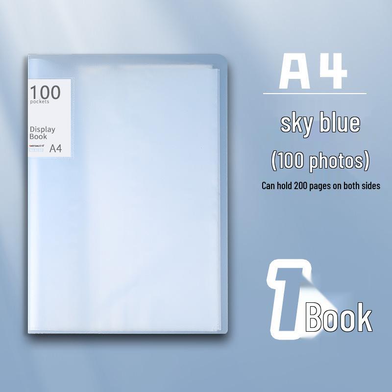 

A4 Clear Multi-Layer Document Binder and Page Protector for Office Use 10 pages