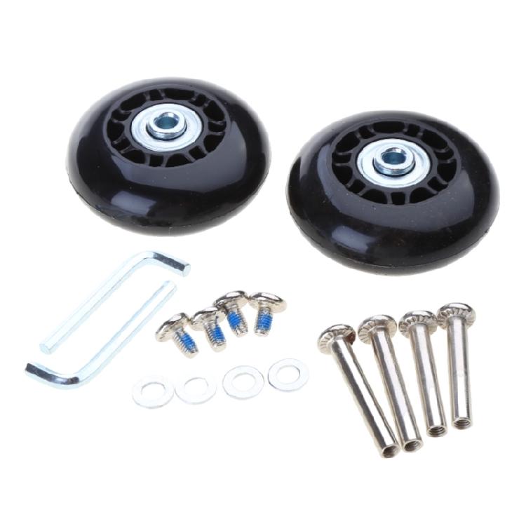 Suitcase Roller Casters Heavy Duty Wheel SilentWheel Flexible Swivel Wheel