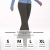Women's High Elasticity Flare Yoga Pants with Hip Lift and Double Pockets (WA132)