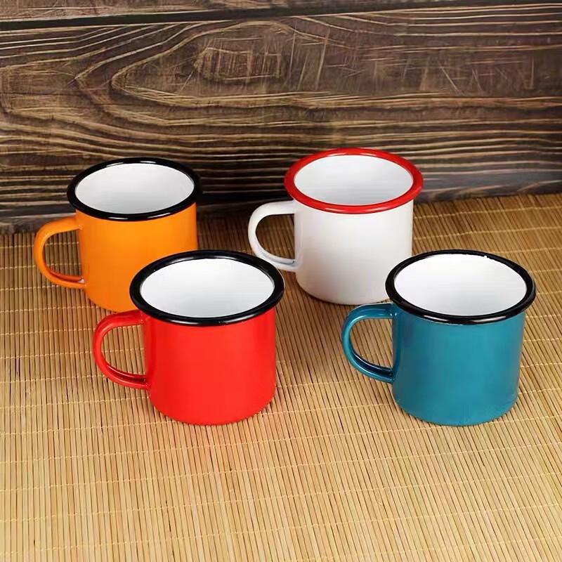 OLOEY Vintage Enamel Mug