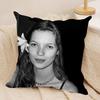 K-Kate M-Moss Cushion Cover Soft Plush Double-Sided Printed Sofa Pillow Cushion Cover | Cozy All-Season Durable Decor Gift