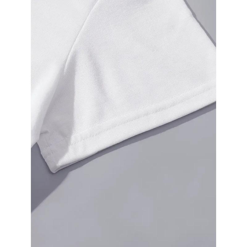 [Women's Sports T-Shirt] Women's Letter Print Round Neck Short Sleeve Sports T-Shirt for Spring And Summer Casual Wear