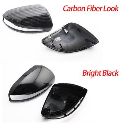 Carbon Fiber Look Door Mirror Cap Covers for Mercedes B C E S CLS GLA GLB GLC W205 W247 H247 X247 X253 C253 W222 C217 W213