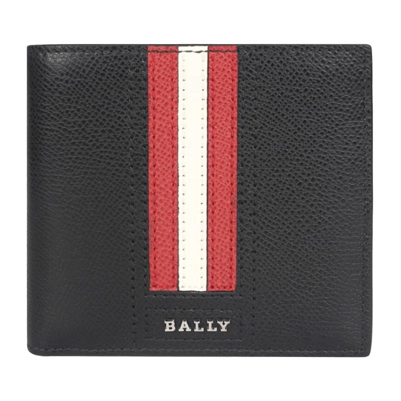 BALLY Men s Leather Bi-Fold Wallet