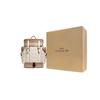 New COACH Leather Backpack Large Men's Beige & Brown C3802-OLSMR