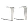 2pcs Cup Lid Organizer Multipurpose Space Saving Strong Load Bearing Self Adhesive Cup Lid Storage H