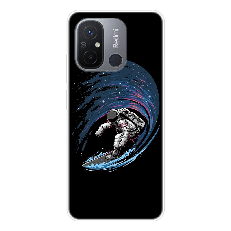 For Xiaomi Redmi 12C 12 C Redmi12C Case Soft Silicone Back Cover Cartoon Phone Case Diversification