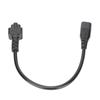 IEC320 C8 to IEC320 C5 Power Cord IEC320 C8 Male to C5 Female Cable Adapter for 3 Prong Laptop Power Adapters 100‑250V