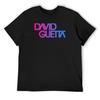 David Guetta Fade Logo T-Shirt Blouse Customs Plus Sizes Anime Shirts Men