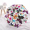 1pc Butterfly Mandala Automatic Opening/Closing Folding Umbrella with 101 Ribs, Plastic Handle, Windproof Portable Sunshade Umbrella Hallowe