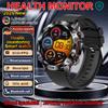 2025 New Smart Watch For Men Health Blood PressureBlood Oxygen Uric Acid Fitness Tracker Watches Bluetooth Call ECG Smartwatch