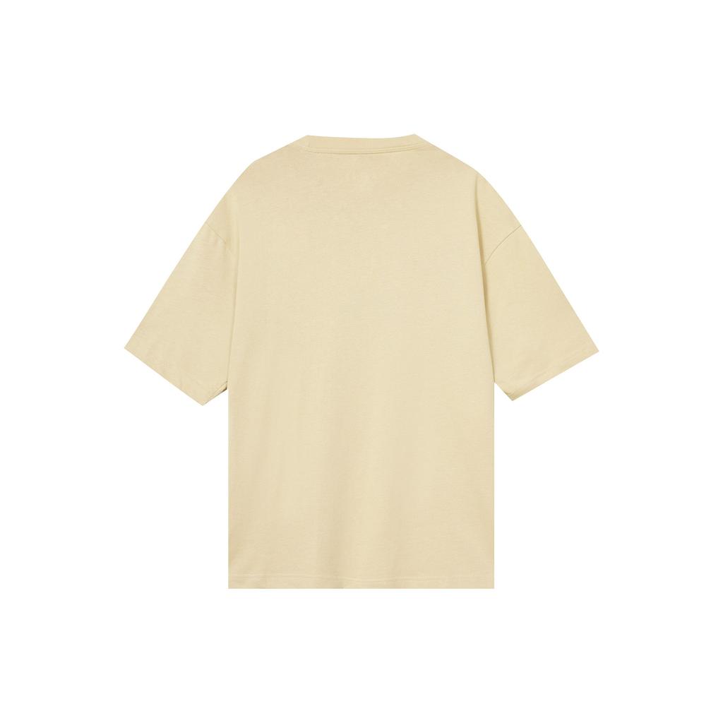 Jordan Alphanumeric Logo Print Casual Short Sleeve T-Shirt Men Tops Khaki DQ7363-252