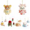 Kawaii Rilakkuma Kimono Taiyaki Lucky Cat Series Kiiroitori Plush Doll Keychain Cute Mount Fuji Chairoikoguma Bear Stuffed Toy