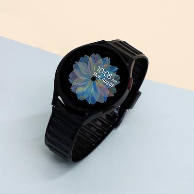 Ballentinoludi Vrg109-Bk Galaxy Watch 4 Sport Urethane Band Strap 20Mm