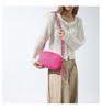 New Trendy Lychee Pattern Pu Street Fashion Shoulder Messenger Bag Women 2023 Winter Versatile Small Square Bag