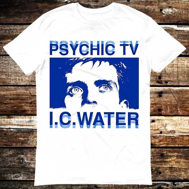 Psychic TV I.C Water Music Band Live Concert Poster T Shirt 6254 Unisex T-Shirt XXXL