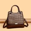 Stone-patterned Single-shoulder Handbag, Women's Bag, Fashionable Crossbody Bag, Simple Small Square Bag for Women