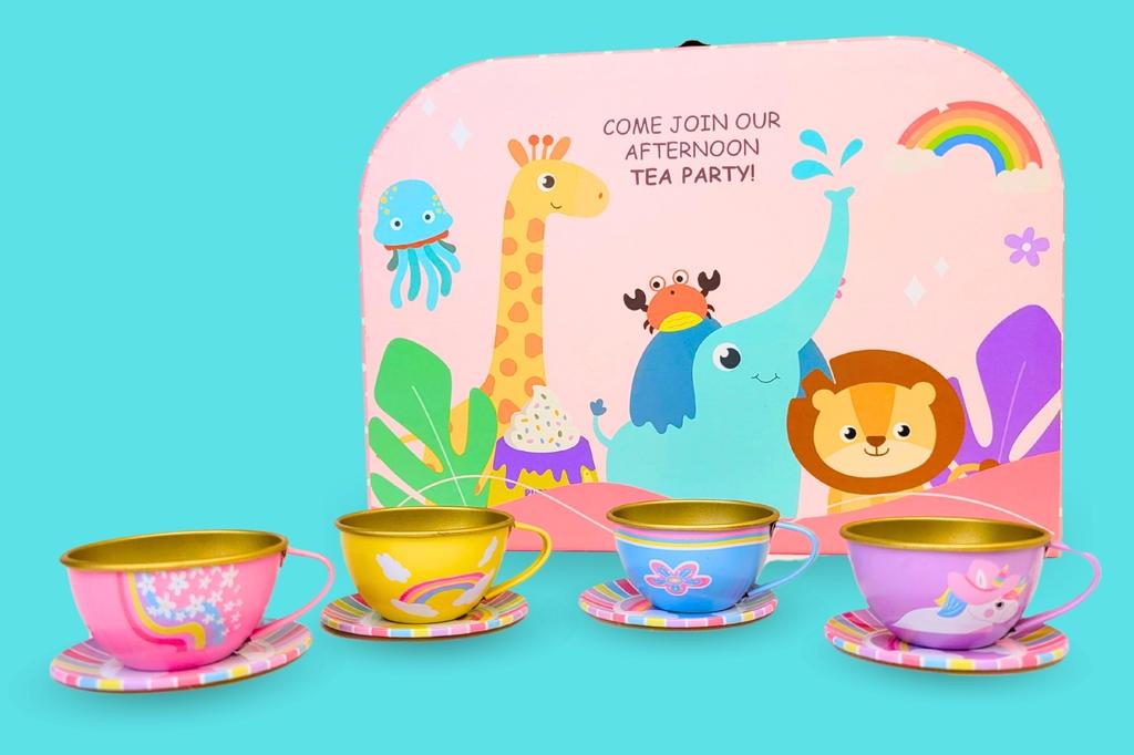 Coffee Set, Tea Set, Children's Accessories, Suitcase, Unicorn