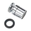 360-Degree Rotate Water Faucet Aerator Chrome Faucet Aerator Silver
