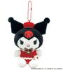 Nakajima Corporation Lovely Love Letter Kuromi Mascot Plush Toy 219732-25