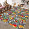 Tappetino da gioco per bambini Autostrada Città Simulazione Traffico Area Gioco Tappeto per Casa Soggiorno Camera da Letto Divano Bambini Tappetino Antiscivolo