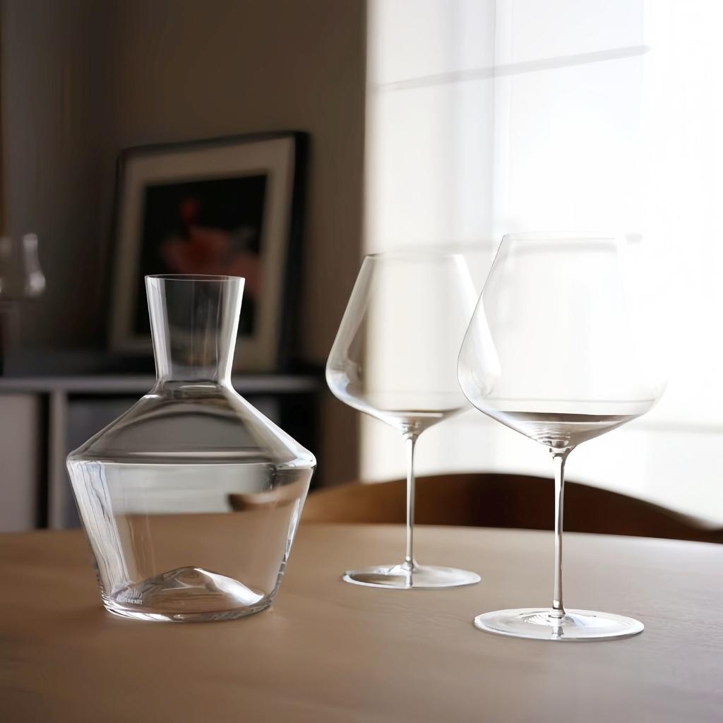 Large Capacity Upscale Burgundy Sweet Wine Cup Crystal Handmade Extremely Thin Wine Glass Aroma Enlarge Goblet Champagne Glass