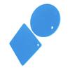 5 PCS 2 Round 3 Square Silicone Honeycomb Mat Multipurpose Hot Pads for Hot Dishes Tables Blue