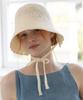 Tatiana Shoe Lace Knit Crochet Ribbon Bucket Hat Ht8184 2 Colors