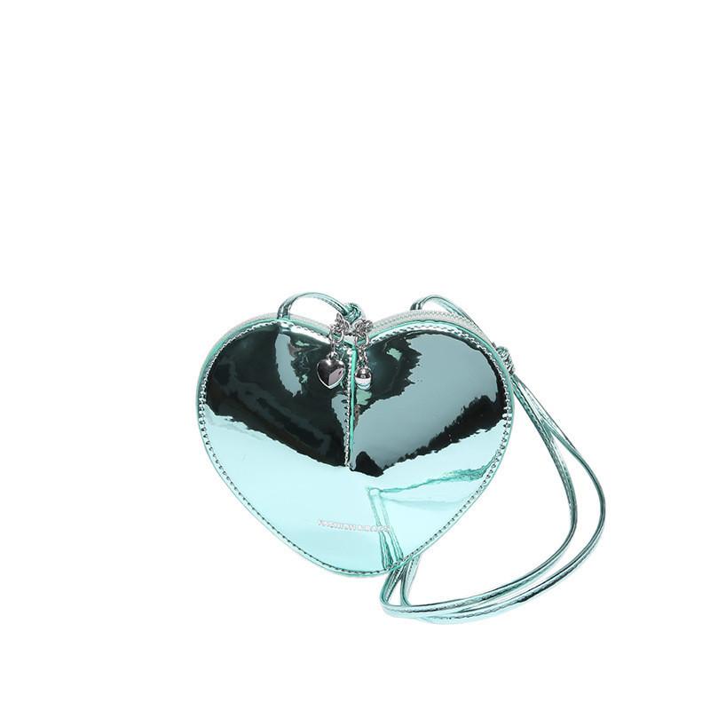 Adorable Heart-shaped Mini Bag 2024 Summer New Parent-child Shoulder Bag
