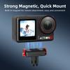 FLYMILE For DJI Osmo Action 5 Pro/4/3 Magnetic Quick Release Base Mount Expansion Adapter