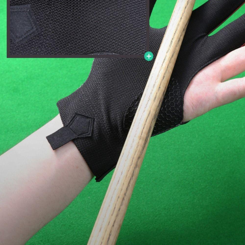 Half Finger Billiards Gloves Breathability Nine Ball Gloves High Quality Billiards Accessories