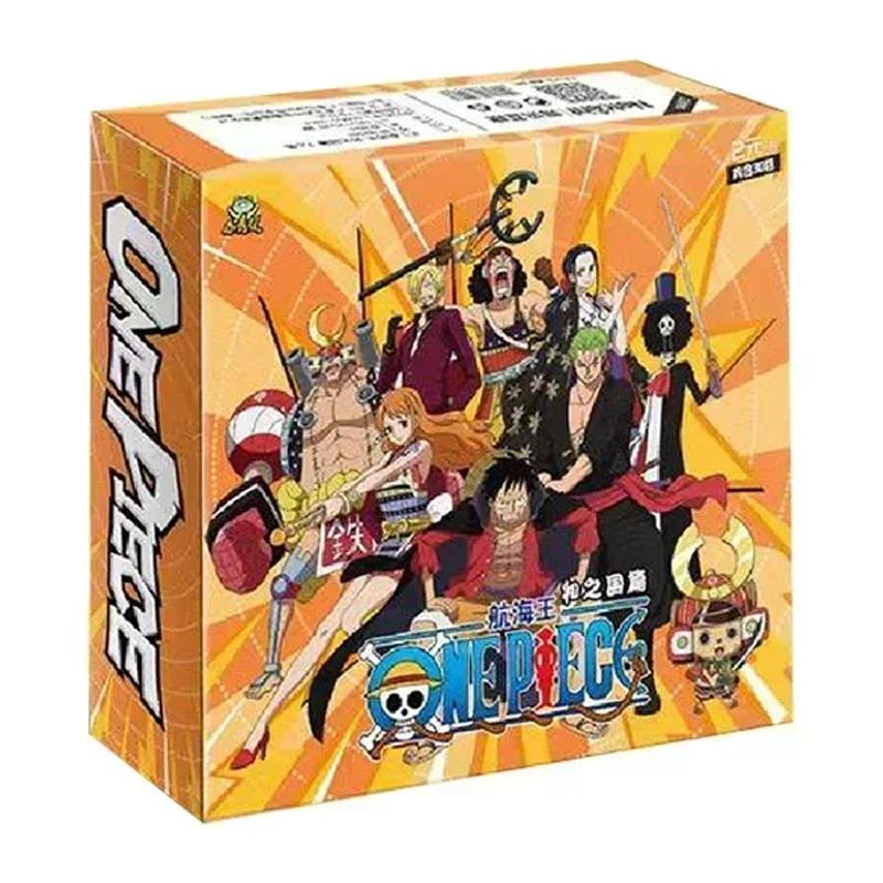 Genuine One Piece Card Navigation Log Polaroid Cards Egghead Island Wonderful Chapters of Wano Country Anime Collection Card