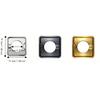 Stain-resistant Square Gas Stove Drip Oil Pan Stainless Steel Gas Range Top Protector  Kitchen