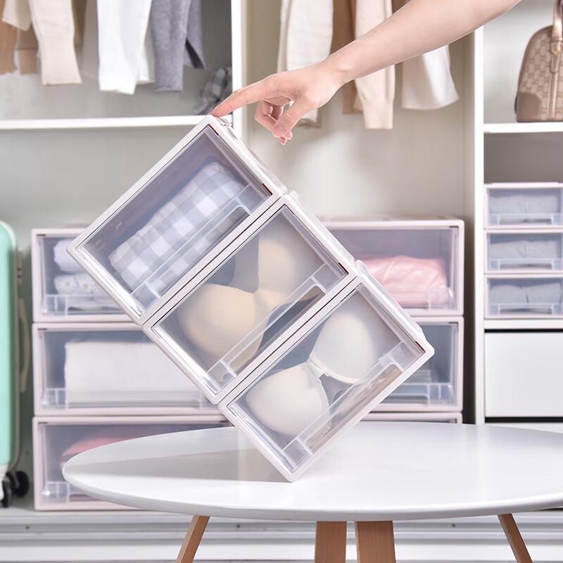 SuKun Stackable Drawer Storage Box