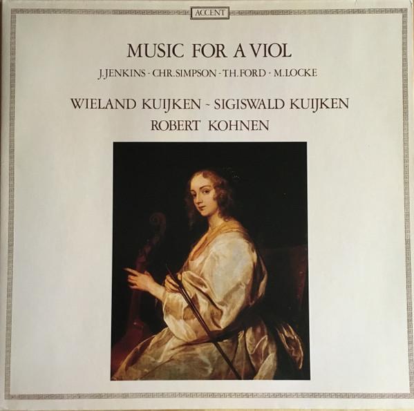 

LP Record WIELAND KUIJKEN SIGISWALD KUIJKEN Music For A Viol ACC8014 Accent 1980 UK Europ Classical Used