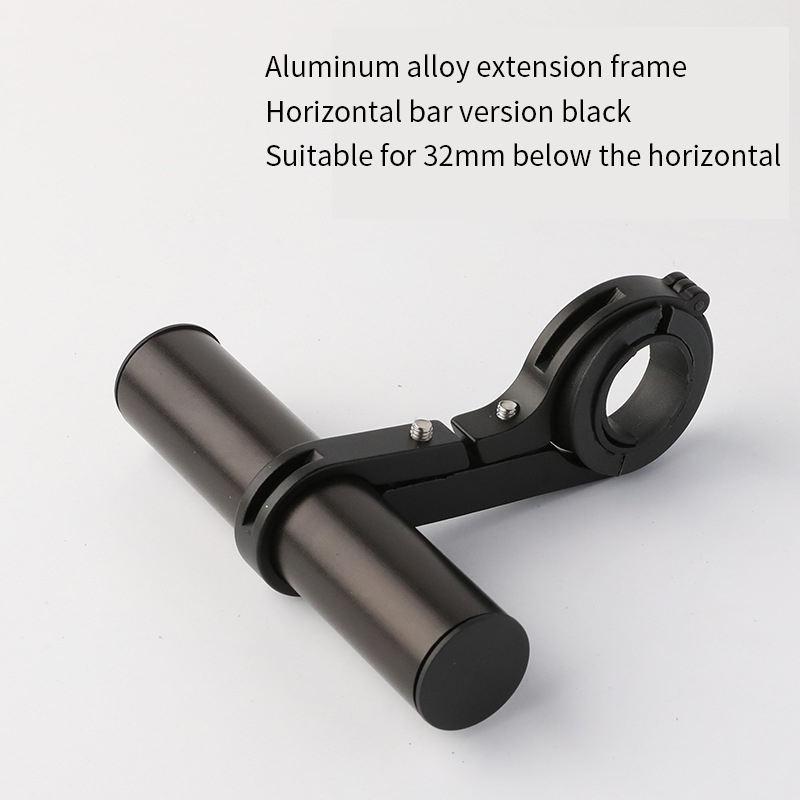 Multi-Functional Aluminum Alloy Bicycle Handlebar Extension Bracket Lightweight Durable Double Bike Handlebar Bracket