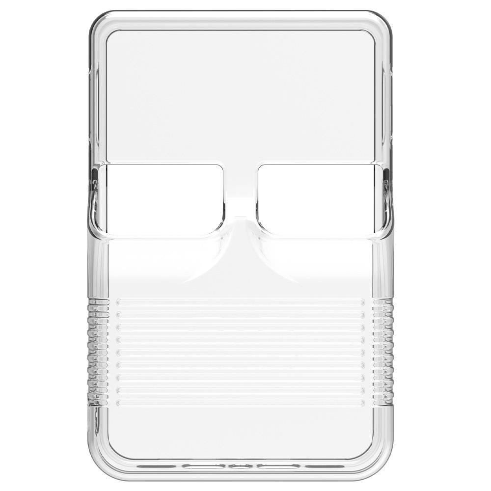 Transparent Case for R36S Retro Handheld Game Console TPU Soft Protective Shockproof Cover for R36S Portable Anti-Scratch Cover
