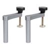 2PCS Woodworking Benchtop Quick Clamp 19mm Manual Bench Dog Hold Down Clamp for DIY