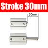 SDA 16 20 25 32 40 50 63 80 100mm Bore Compact Thin Air Cylinder 5-100mm Stroke Double Action Aluminium Pneumatic Cylinder