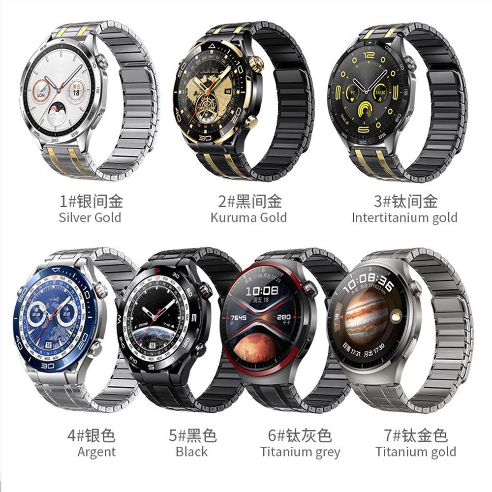 22mm Stainless Steel Magnetic Band for Huawei GT5 3 Pro 46mm Strap for Samsung Galaxy 3 45mm for Amazfit Balance GTR 47mm Correa