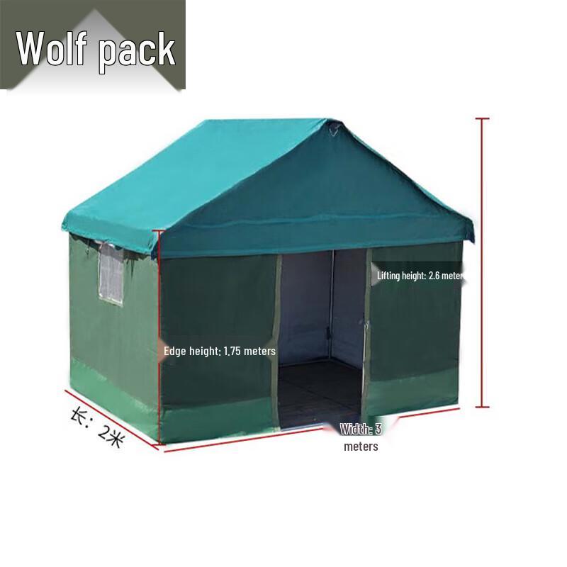 Conglang Outdoor L3+ Heavy-Duty Cotton Canvas Tent